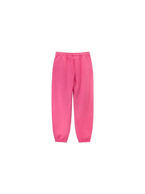 Брюки x stussy sweatpants 'pink black' Nike — изображение 2 из 2, розовый