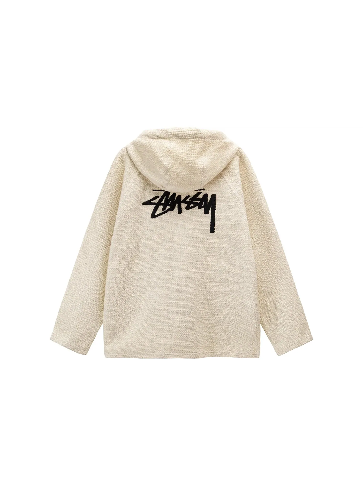Худи Nike x Stussy NRG Pullover Logo Hoodie 'Natural' — изображение 2 из 4, прозрачный