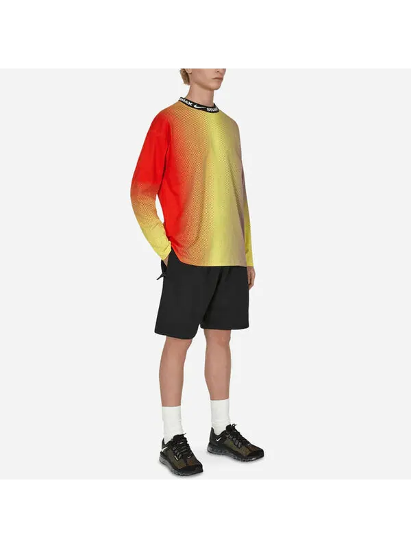 Толстовка x stussy fw22 nrg long-sleeve top 'multicolor' Nike — изображение 3 из 4, мульти