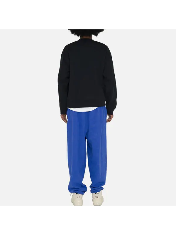 Толстовка Nike Wash Crew Fleece x Stussy (Asia Sizing) 'Black' — изображение 4 из 4, черный