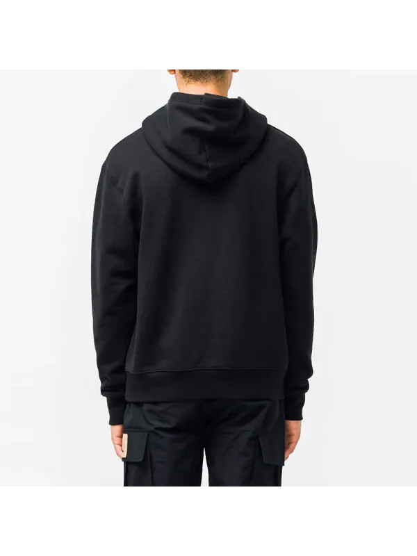 Толстовка Men's Air Jordan Logo Embroidered Sports Black — изображение 3 из 4, черный