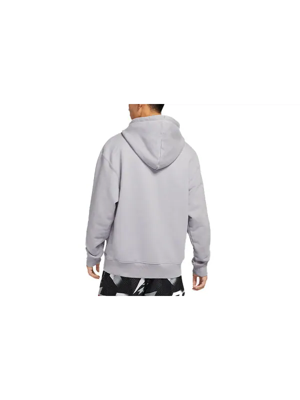 Толстовка Men's Air Jordan Solid Color Long Sleeves Light Grey White — изображение 2 из 3, мульти