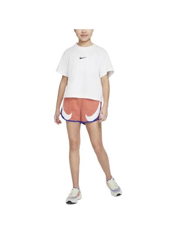 Шорты sportswear circa 72 big shorts 'madder root heather mantra orange' Nike — изображение 3 из 4, оранжевый