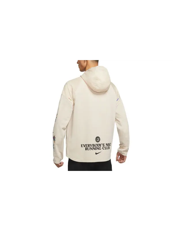 Куртка Nike Alphabet Cartoon Pattern Printing Athleisure Casual Sports Hooded Jacket Yellow — изображение 2 из 4, мульти