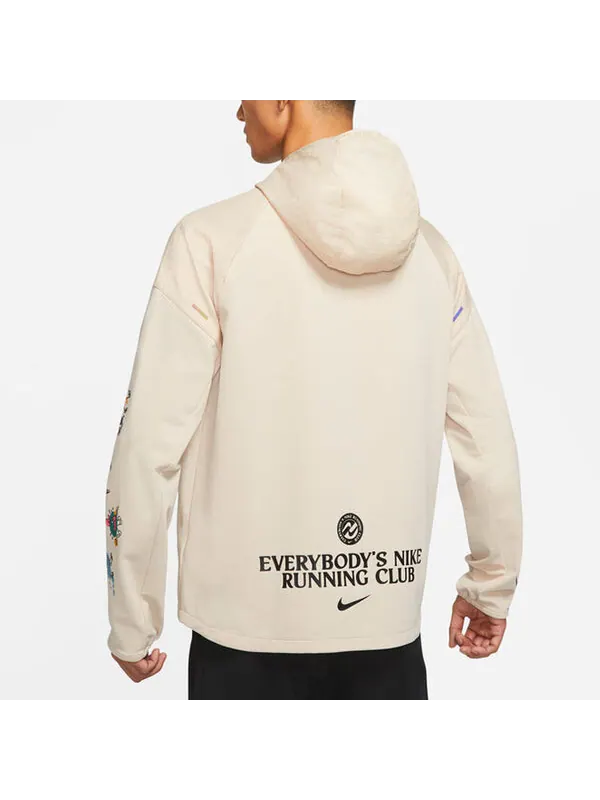 Куртка Nike Alphabet Cartoon Pattern Printing Athleisure Casual Sports Hooded Jacket Yellow — изображение 4 из 4, мульти