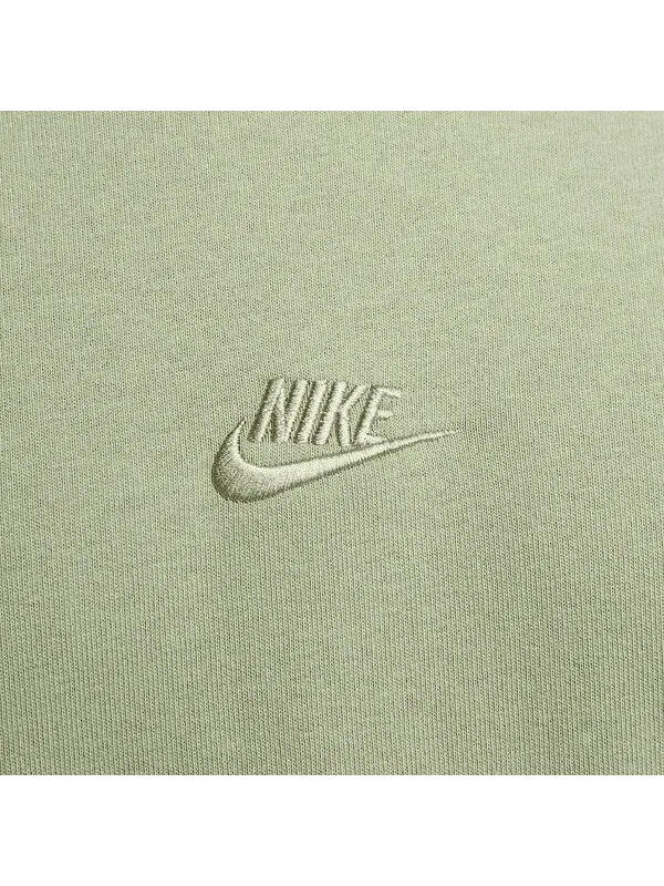 Футболка Nike Sportswear Premium Essentials Long Sleeve 'Green' — изображение 2 из 3, зеленый