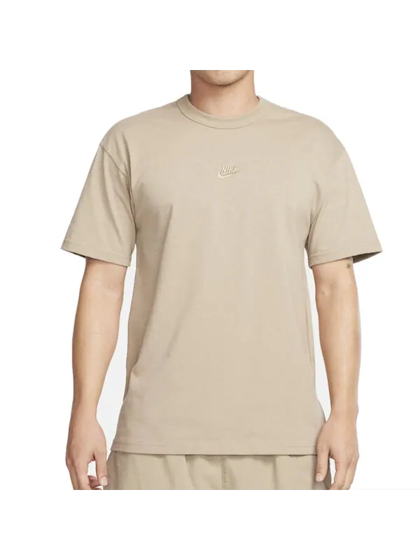 Футболка sportswear premium essentials t-shirt 'tan' Nike — изображение 3 из 3, бежевый