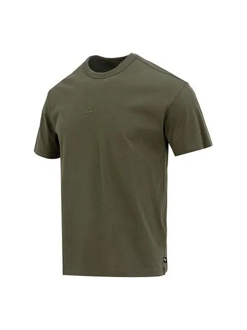 Футболка Nike Sportswear Premium Essentials LogoT Cargo khaki — изображение 1 из 3, хаки