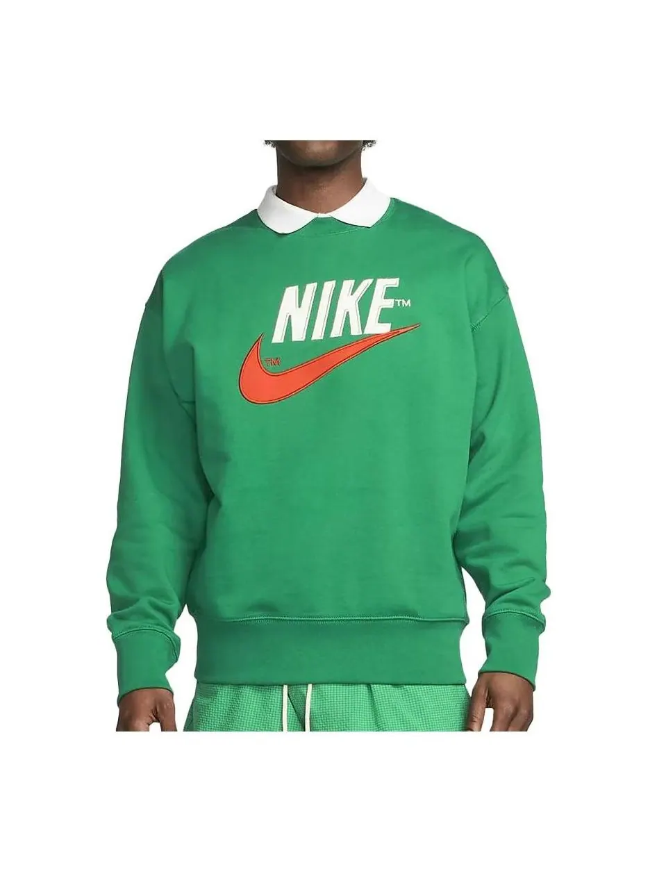 Рубашка Nike Sportswear French Terry Sweatshirt 'Malachite' DO8891-365 — 1