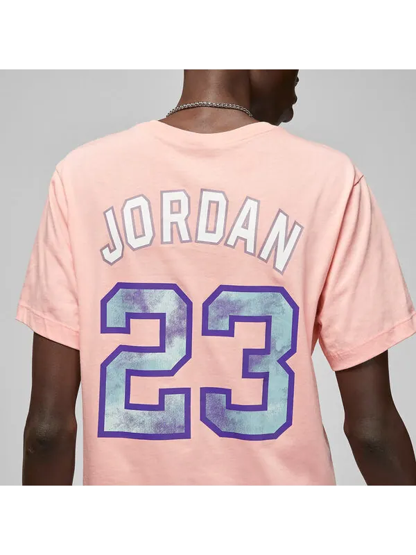 Футболка jumpman 23 футболка Air Jordan — изображение 2 из 3, розовый