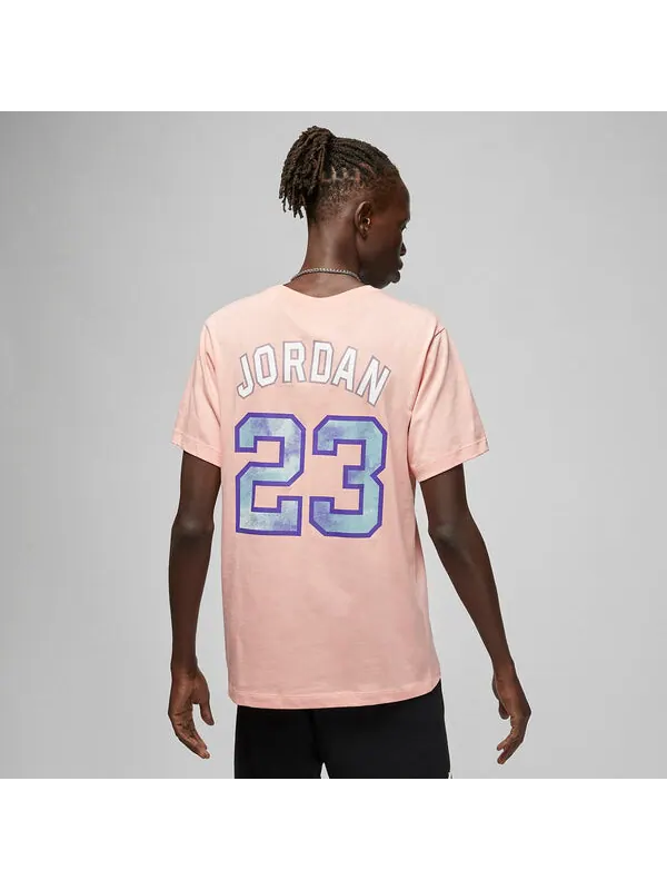 Футболка jumpman 23 футболка Air Jordan — изображение 3 из 3, розовый