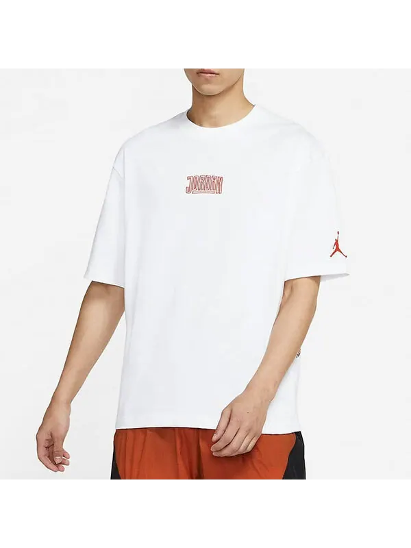 Футболка как jdn jumpman gfx ss tee Air Jordan — изображение 3 из 4, белый