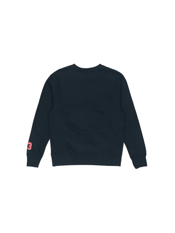 Толстовка Men's Air Jordan Athleisure Casual Sports Round Neck Pullover Black — изображение 2 из 4, черный