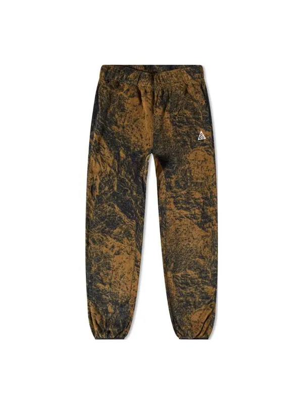 Брюки acg wolf tree print pant 'hazel rush black summit whi' Nike — изображение 1 из 4, черный