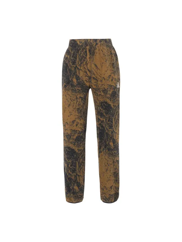 Брюки men's loose elastic waistband sports pants/trousers/joggers brown Nike — изображение 1 из 4, коричневый