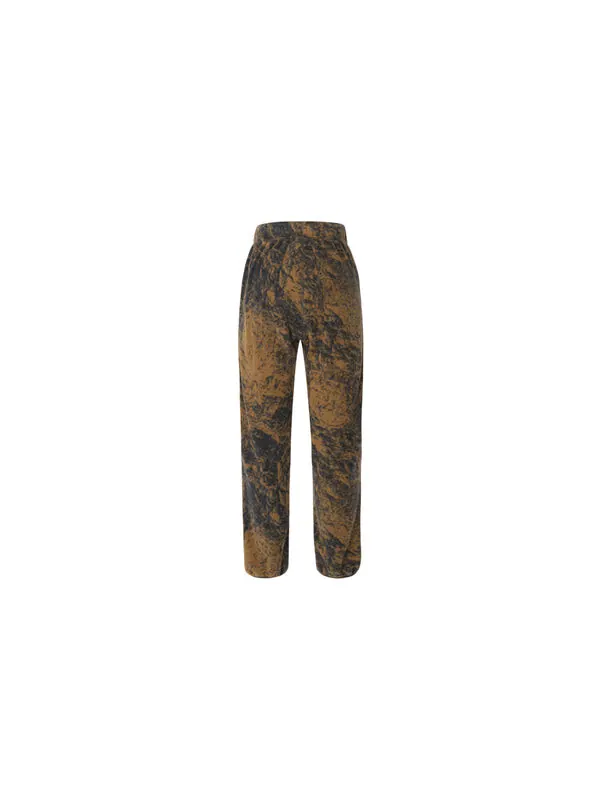 Брюки men's loose elastic waistband sports pants/trousers/joggers brown Nike — изображение 3 из 4, коричневый