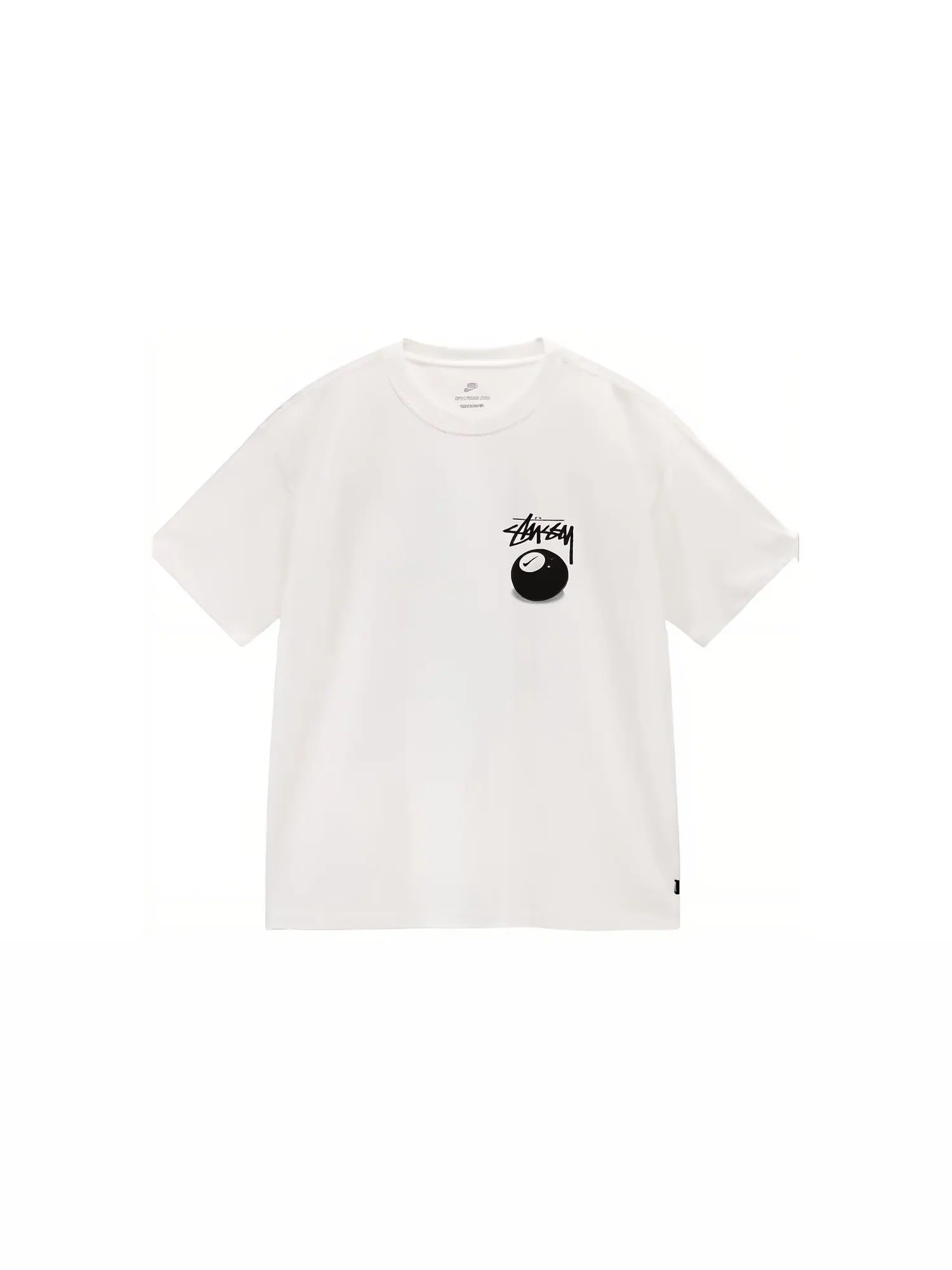 Футболка Nike x Stussy 8 Ball Asia Sizing — изображение 1 из 5, белый