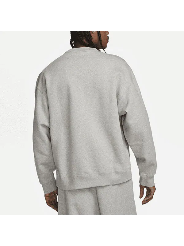 Рубашка x Stussy флисовый экипаж Nike — изображение 4 из 4, темный серый