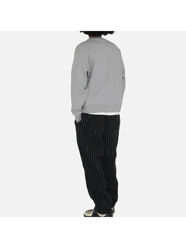 Толстовка Nike Fleece Crew Hoodie x Stussy — изображение 4 из 4, серый