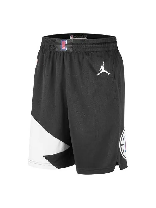 Шорты x nba los angeles clippers заявление издание шорты Air Jordan — изображение 1 из 3, черный/белый