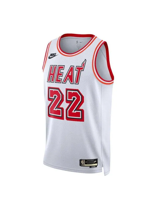 Майка Nike x NBA Miami Heat Jimmy Butler Jerseys 'White' — изображение 1 из 2, белый/мульти