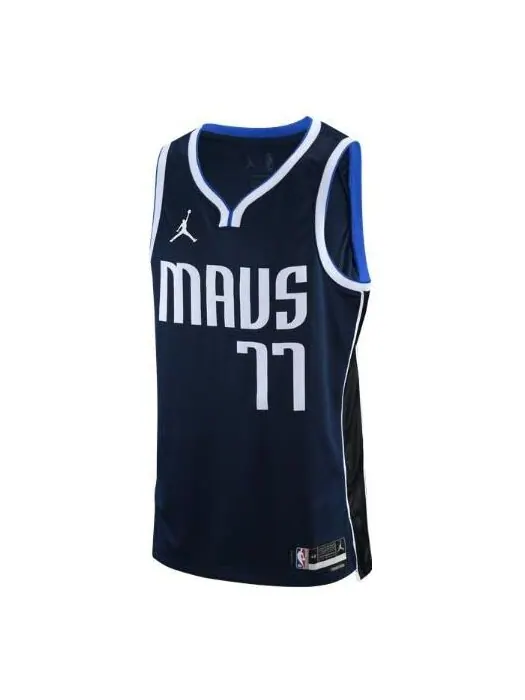 Майка Air Jordan x NBA MAVS Luka Doni Jerseys 'Blue' — изображение 1 из 2, синий/мульти