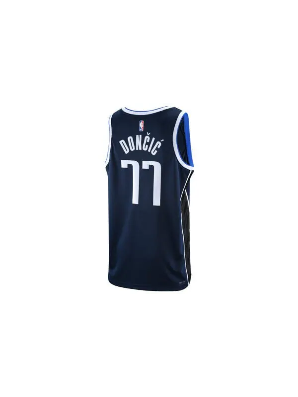 Майка Air Jordan x NBA MAVS Luka Doni Jerseys 'Blue' — изображение 2 из 2, синий/мульти