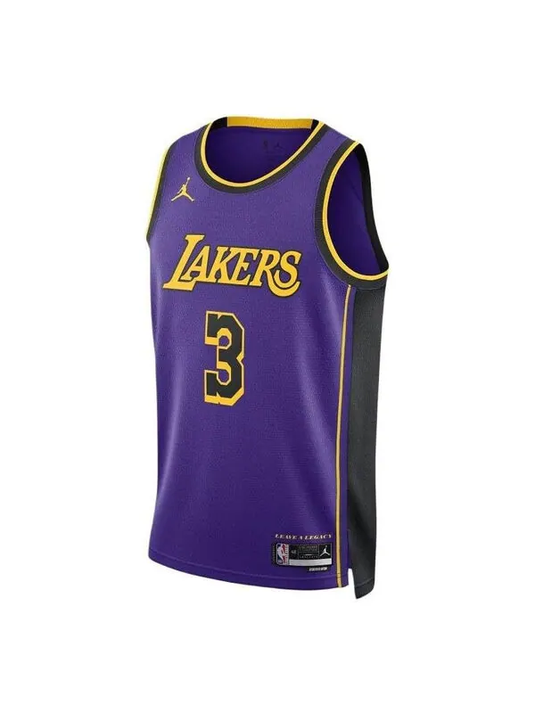 Топ Air Jordan Dri-FIT NBA Swingman Jersey 'Los Angeles Lakers Statement Edition - Field Purple' — изображение 1 из 2