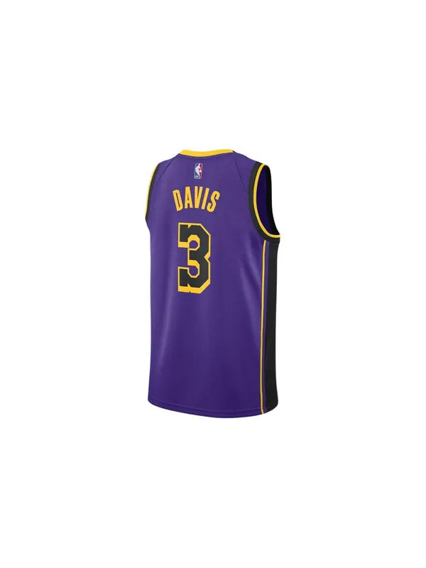 Топ Air Jordan Dri-FIT NBA Swingman Jersey 'Los Angeles Lakers Statement Edition - Field Purple' — изображение 2 из 2