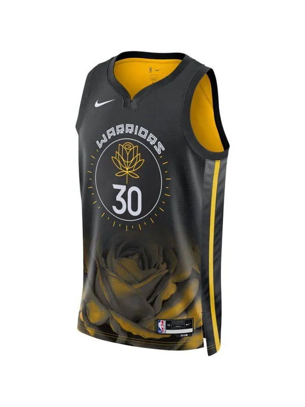 Майка Nike Dri-FIT NBA Swingman Jersey City Edition 'Golden State Warriors Stephen Curry' — изображение 1 из 3, черный