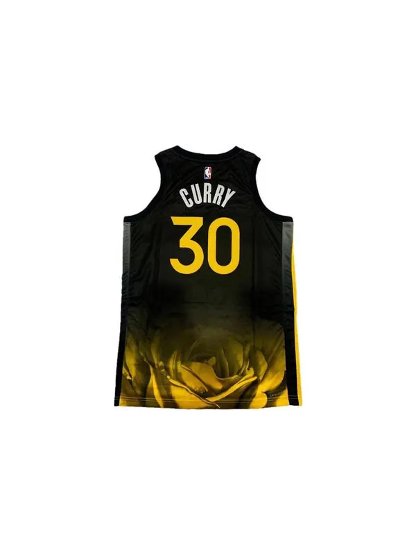 Майка Nike Dri-FIT NBA Swingman Jersey City Edition 'Golden State Warriors Stephen Curry' — изображение 3 из 3, черный