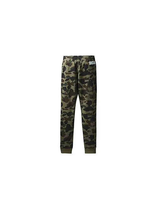Спортивные штаны Bape x adidas originals Track Pants 'Camouflage' — изображение 2 из 2, оливковый