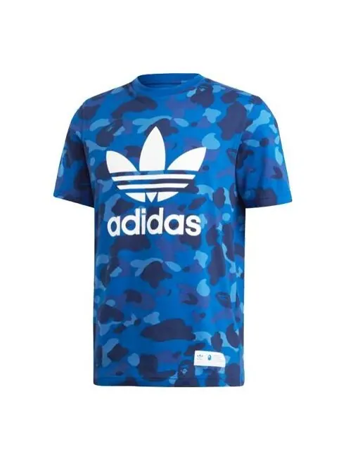 Футболка xa bathing ape adicolor camo футболка Adidas — изображение 1 из 4, синий