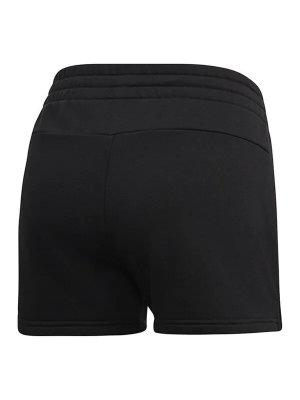 Шорты Essentials линейные шорты с логотипом Adidas — изображение 2 из 4, черный/белый