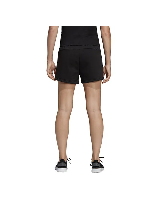 Шорты Essentials линейные шорты с логотипом Adidas — изображение 4 из 4, черный/белый
