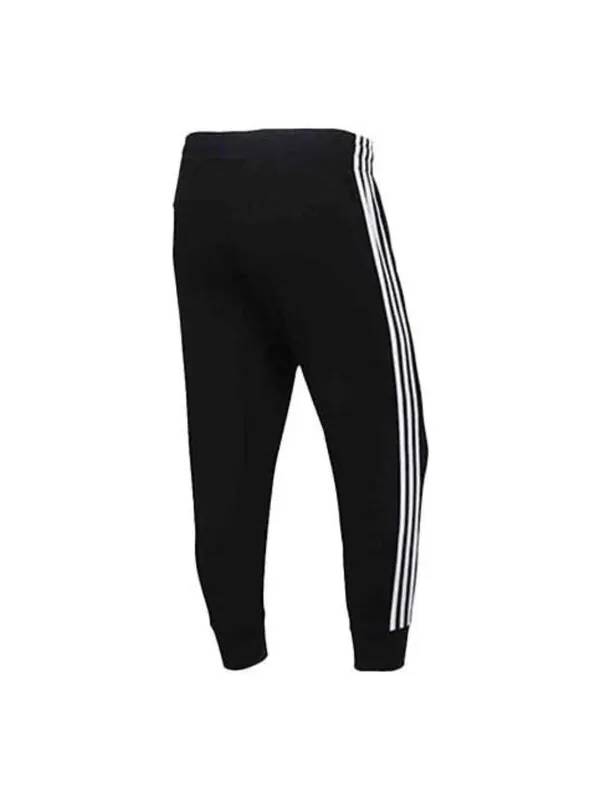 Брюки Essentials Solid 3 4 брюки азиатские размеры Adidas — изображение 2 из 4, черный