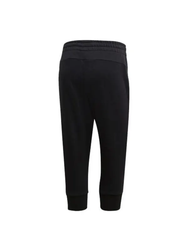 Брюки Essentials линейные брюки 3 4 азиатские размеры Adidas — изображение 2 из 3, черный
