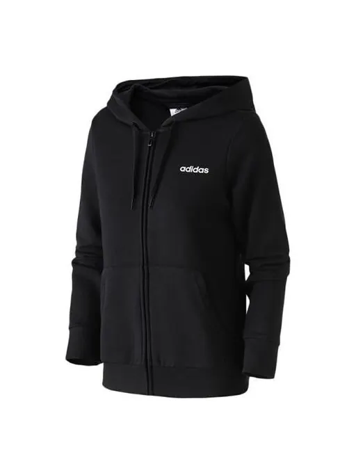 Толстовка с капюшоном тренировочная спортивная Adidas — изображение 1 из 4, черный