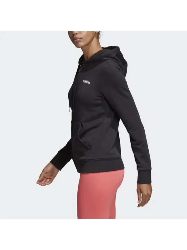 Толстовка с капюшоном тренировочная спортивная Adidas — изображение 4 из 4, черный