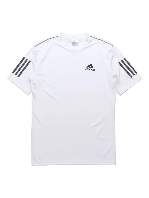 Футболка men's club 3str short sleeve white t-shirt Adidas — изображение 1 из 4, белый