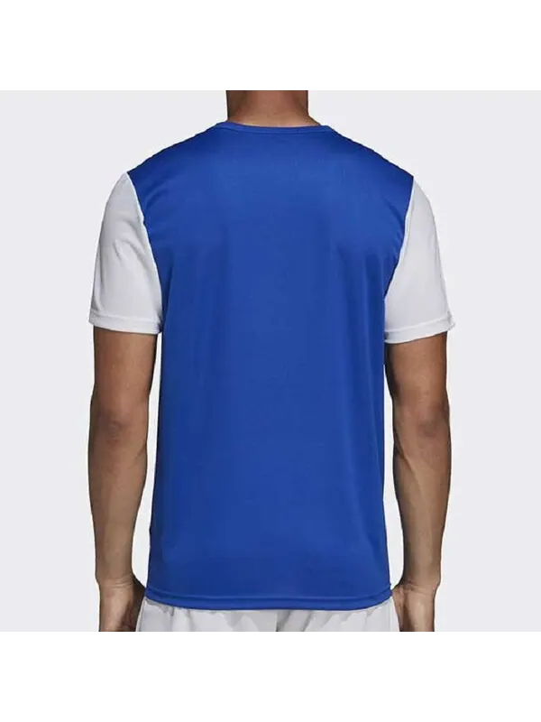 Футболка estro 19 jersey colorblock short sleeve blue white Adidas — изображение 4 из 4, синий/белый