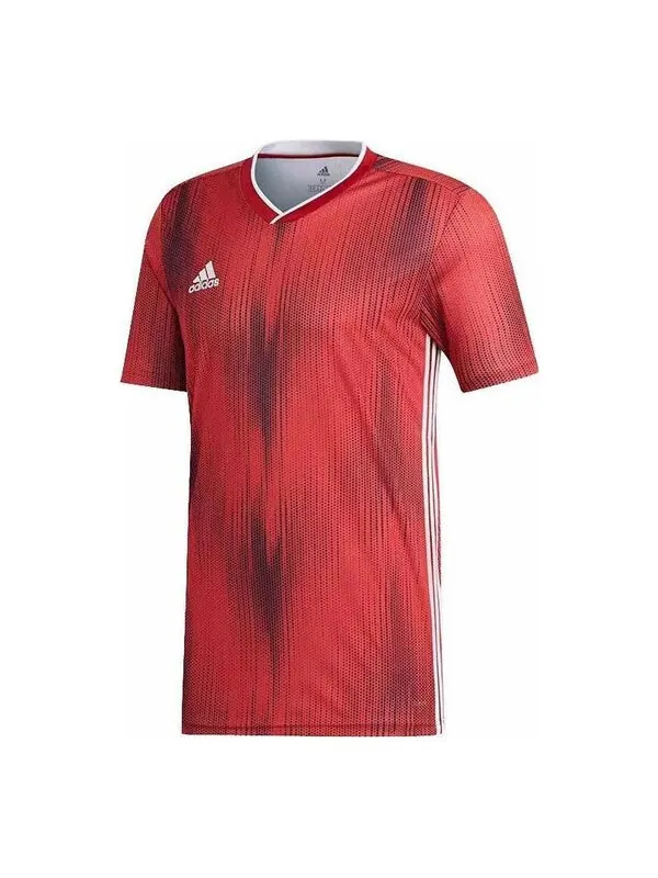 Футболка tiro 19 джерси Adidas — изображение 1 из 3, красный/белый