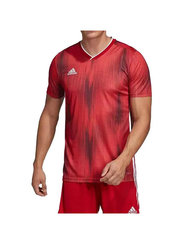 Футболка tiro 19 джерси Adidas — изображение 2 из 3, красный/белый