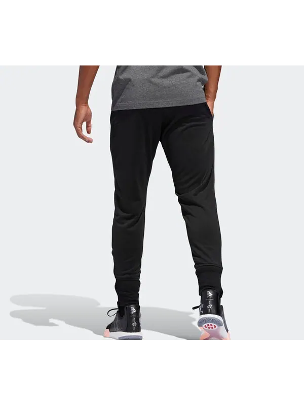 Спортивные штаны adidas Harden Pant 2 Basketball Slim Fit Long Pants Black — изображение 3 из 4, черный