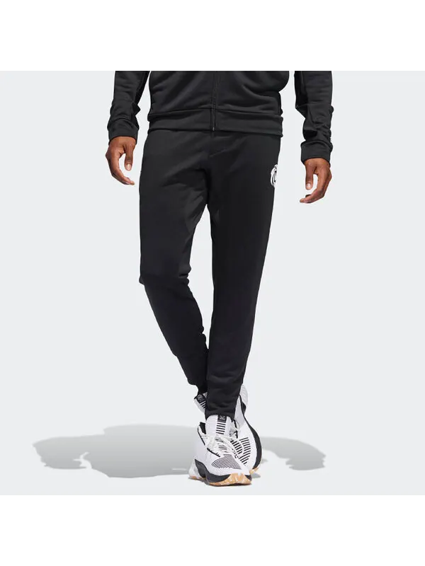 Спортивные штаны adidas Rose Pant 3 Basketball Training Sports Long Pants Black — изображение 4 из 4, черный
