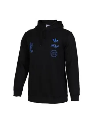 Толстовка men's originals graphic hoody black Adidas — изображение 1 из 1, черный