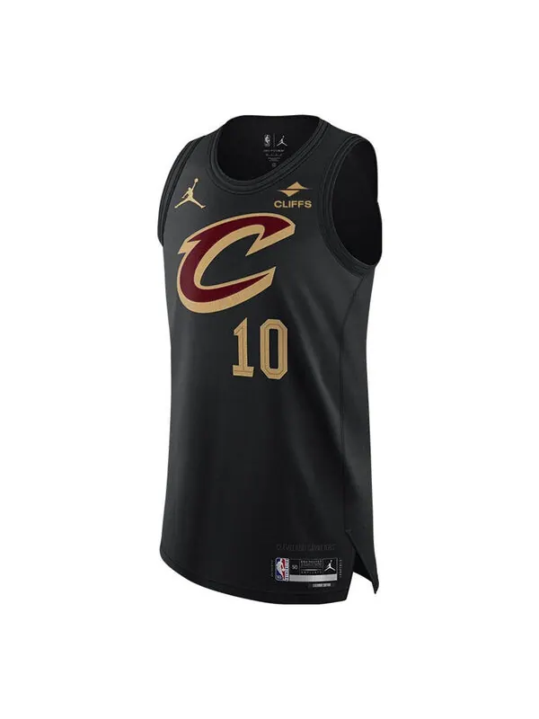 Майка Air Jordan x NBA Cleveland Cavaliers Darius Garland Jerseys 'Black' — изображение 1 из 2, черный/мульти