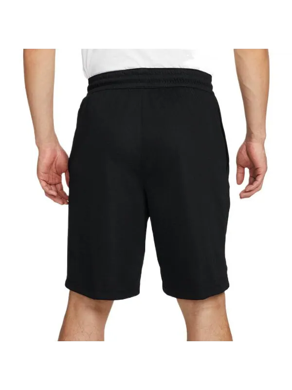 Шорты men's colorblock large logo printing casual shorts black Nike — изображение 4 из 4, мульти