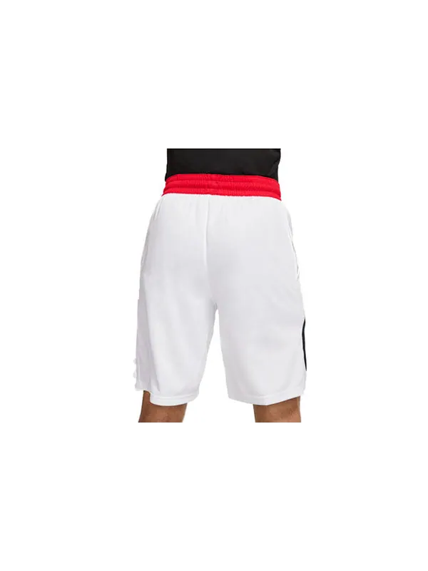 Шорты men's logo printing elastic waistband casual shorts white Nike — изображение 2 из 3, мульти