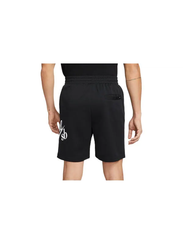 Шорты men's alphabet logo lacing straight casual shorts black Nike — изображение 2 из 4, мульти